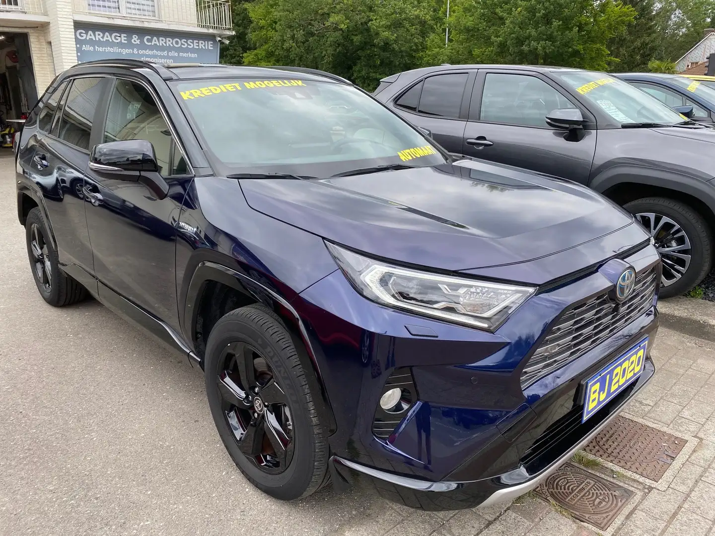 Toyota RAV 4 RAV 4 2.5 4x4 Hybrid Style FULL OPTION & GARANTIE Bleu - 1