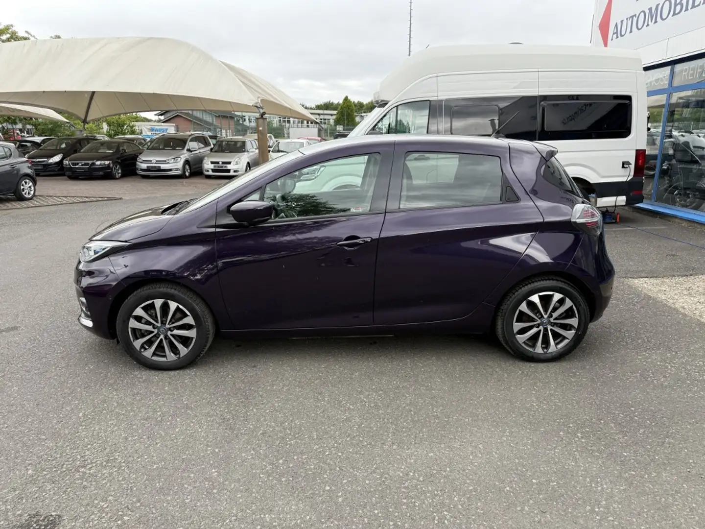 Renault ZOE Intens R135 51KWH KAUFBATTERIE NAVI KLIMA UVM. Violett - 2