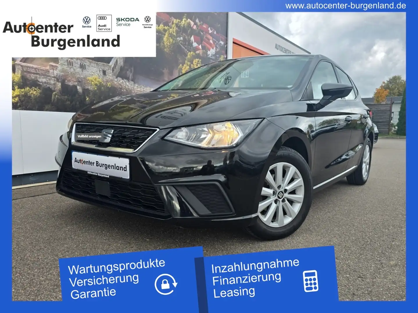 SEAT Ibiza 1.0 MPI Style Schwarz - 1