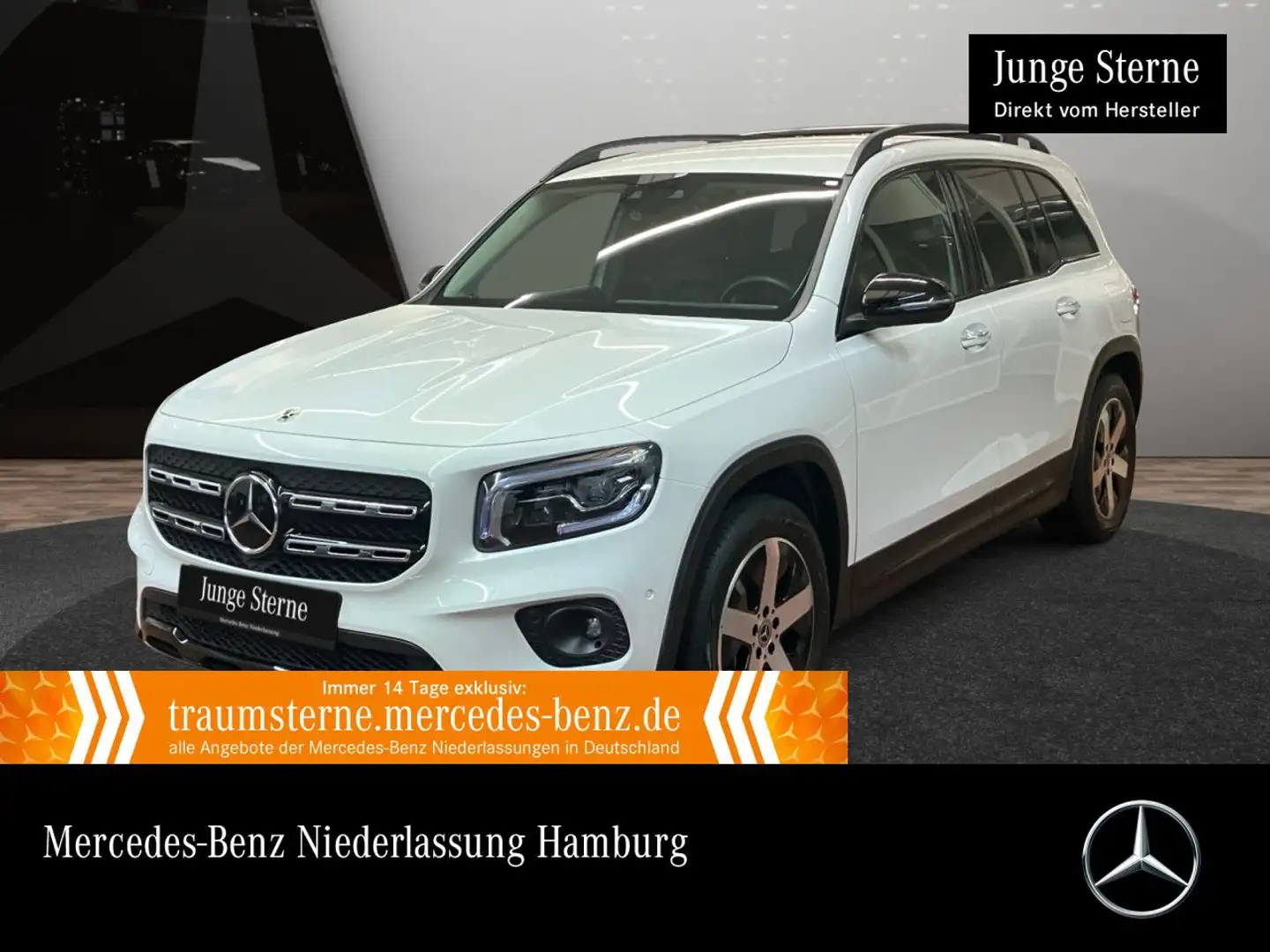 Mercedes-Benz GLB 220 d PROGRESSIVE+NIGHT+AHK+MULTIBEAM+KAMERA Blanc - 1