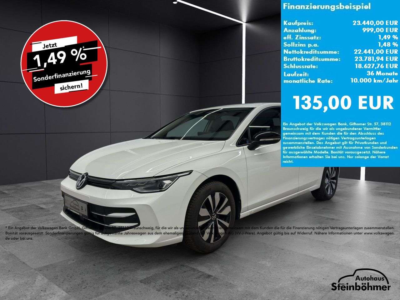 Volkswagen Golf 2025 — Goal 1.5TSI LEDPlus NAV AHK ACC SHZ RearView