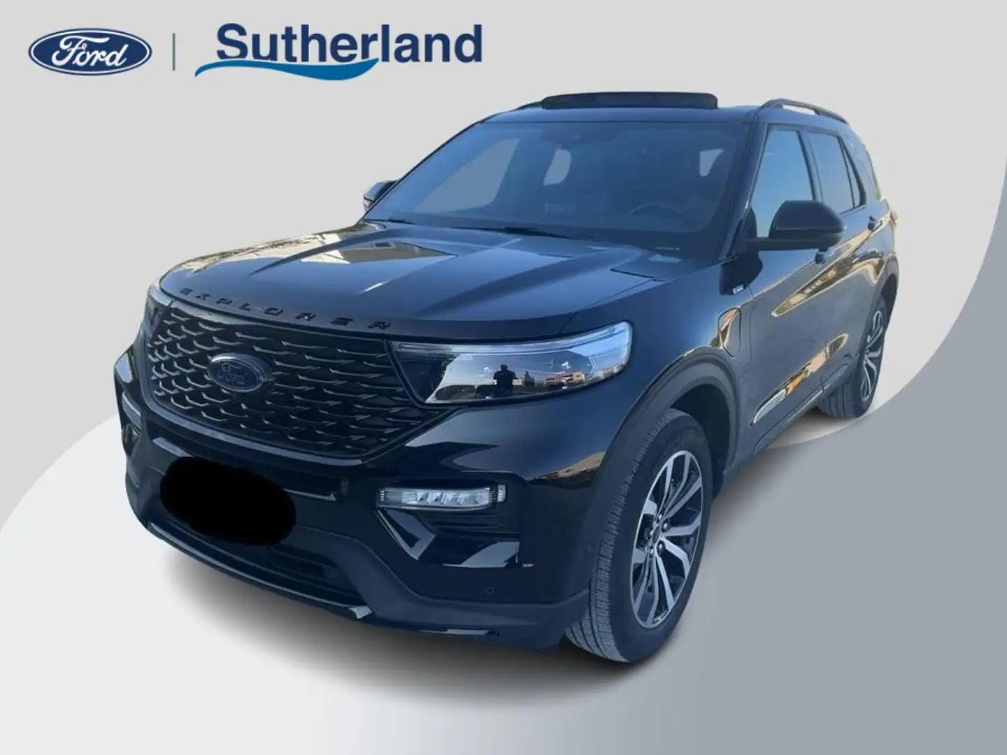 Ford Explorer 3.0 V6 EcoBoost PHEV ST-Line 7 persoons | Bang&Olu Zwart - 1