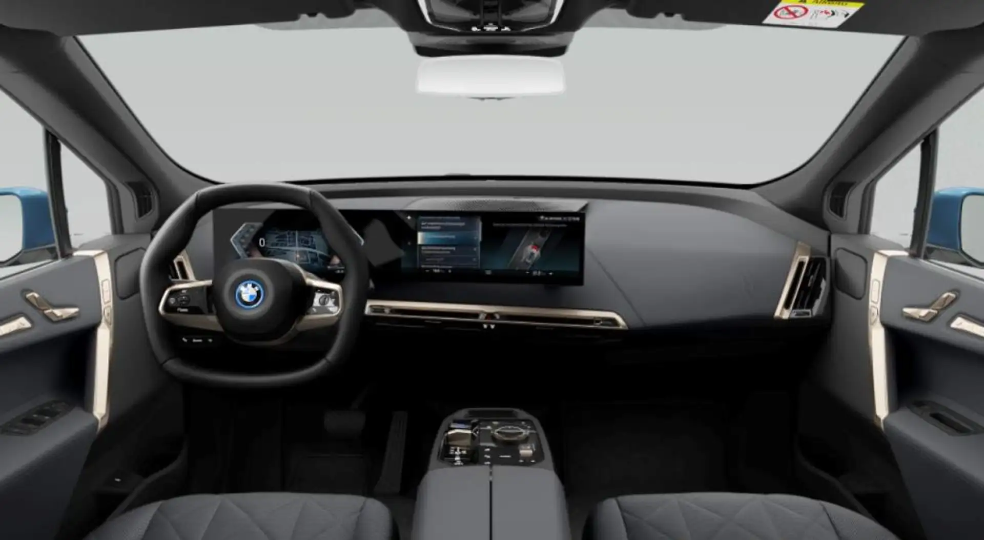 BMW iX xDrive50 High Executive 112 kWh | Comfort Access | Blauw - 2