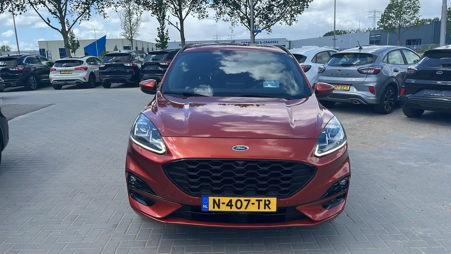Ford Kuga 1.5 EcoBoost ST-Line X | Winterpakket | Adaptieve Orange - 2
