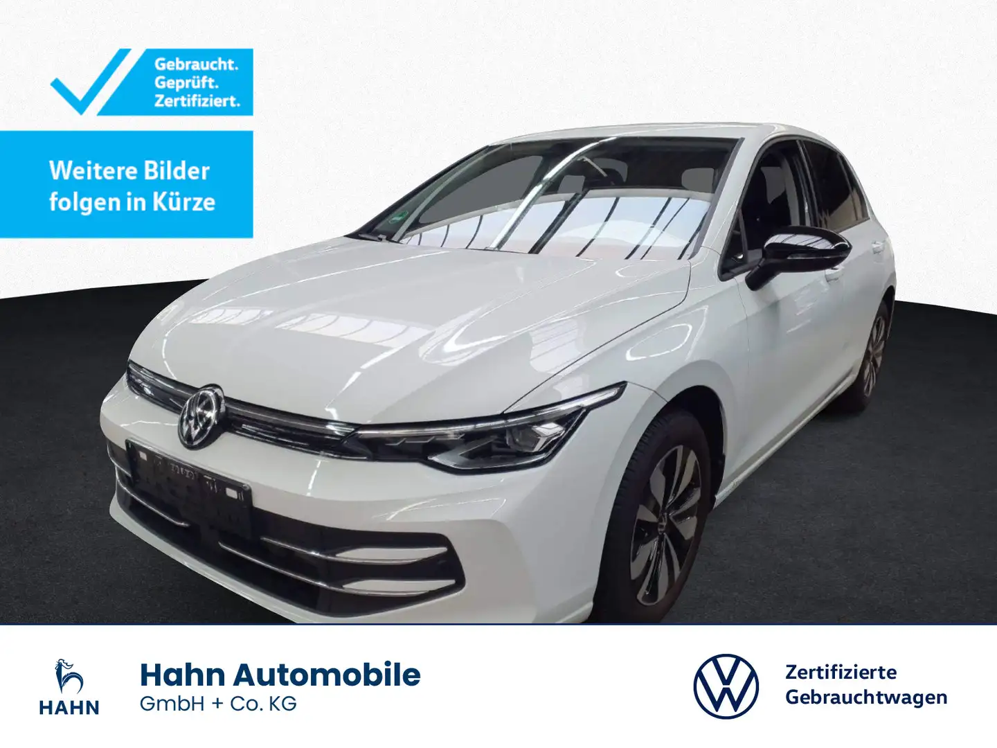 Volkswagen Golf VIII 1.5TSI Goal ACC AHK LED+ Navi PDC SHZ Weiß - 1