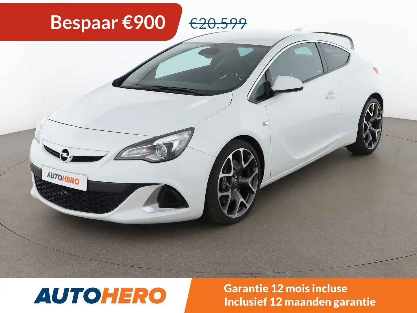 Opel Astra 2.0 Turbo OPC Blanc - 1