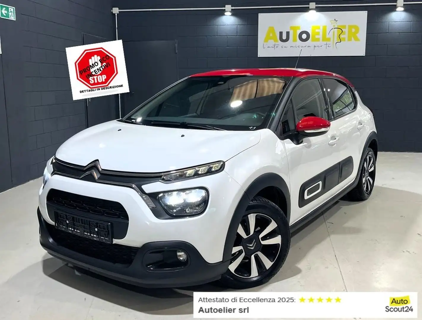 Citroen C3 1.2 puretech Shine s Weiß - 1