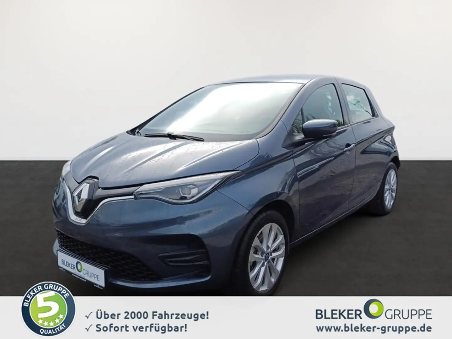 Renault ZOE Experience Z.E. 50 R110 Mietbatterie Grijs - 1