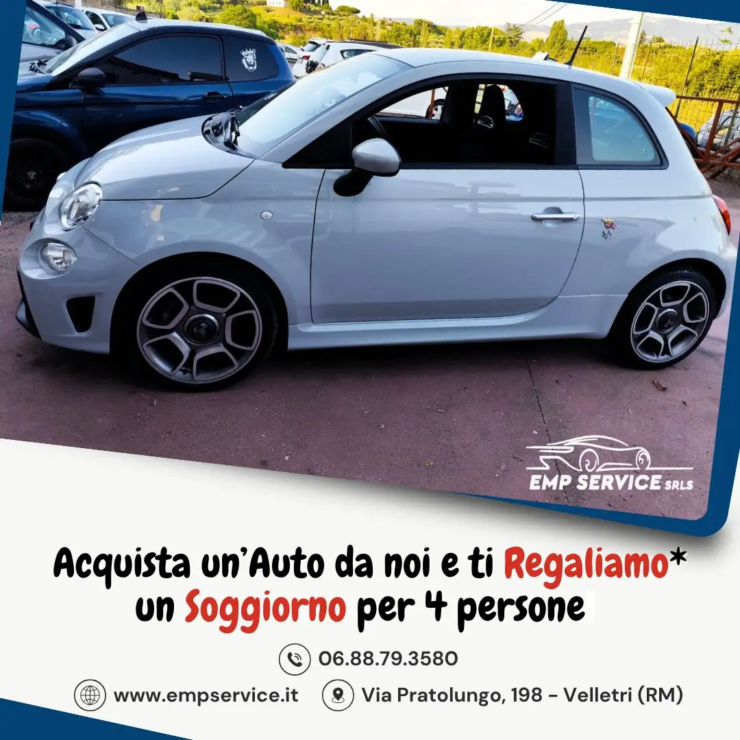 Abarth 500 500/595 1.4 16v t. t-jet Custom 135cv E6 Wit - 1