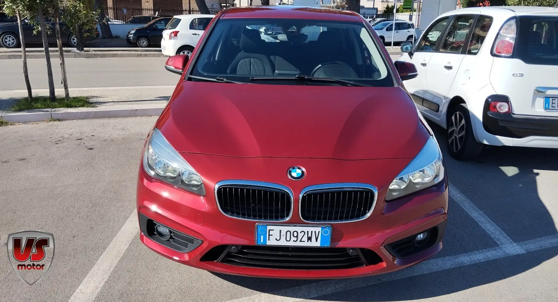 BMW 218 218d Coupé Advantage Rouge - 2