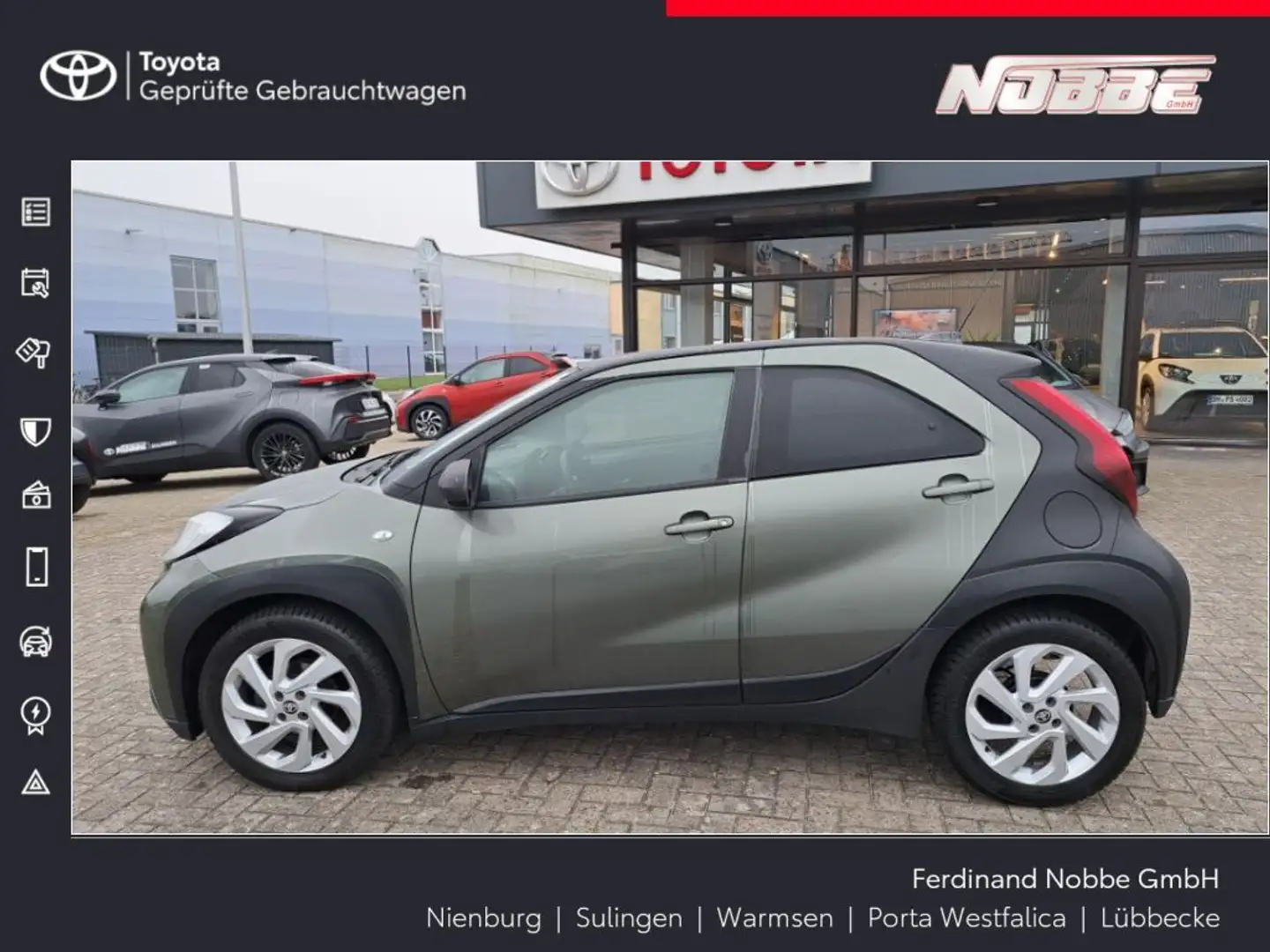 Toyota Aygo X Pulse *Allwetter, LM-Felgen, Klima* Vert - 1