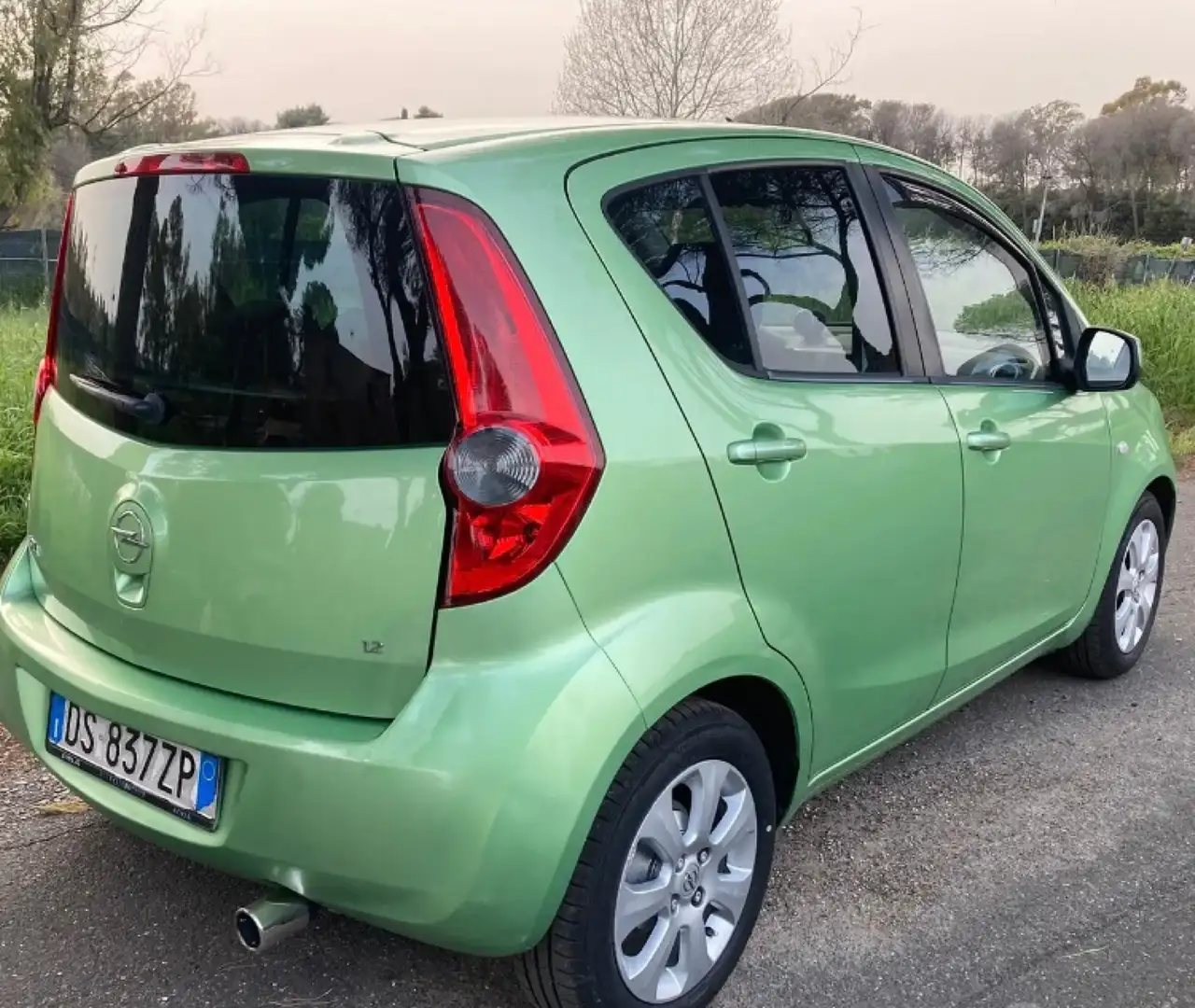 Opel Agila 1.2 16v  Gpl 60000 km Yeşil - 2
