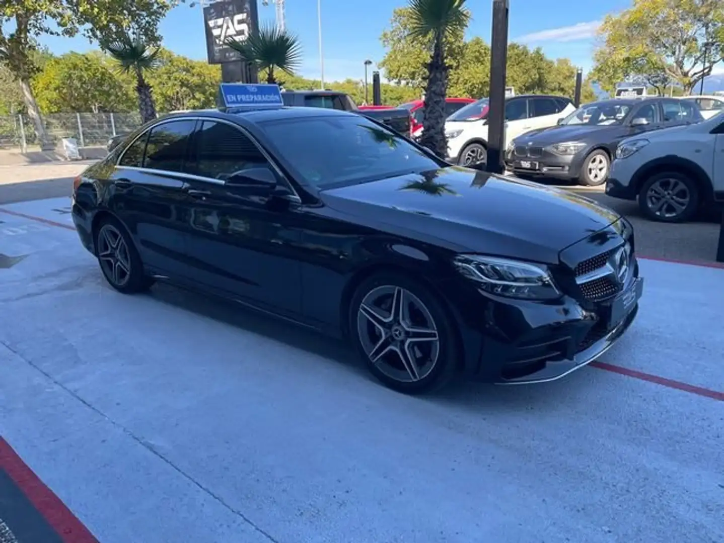 Mercedes-Benz C 200 d Negro - 2