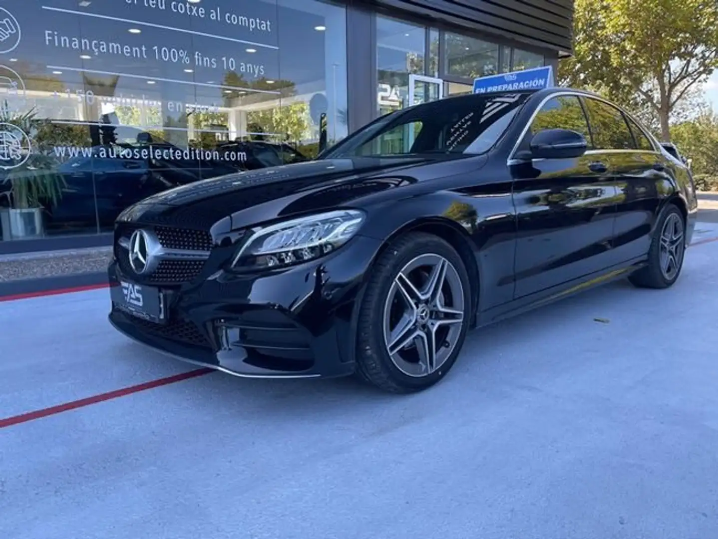 Mercedes-Benz C 200 d Negro - 1