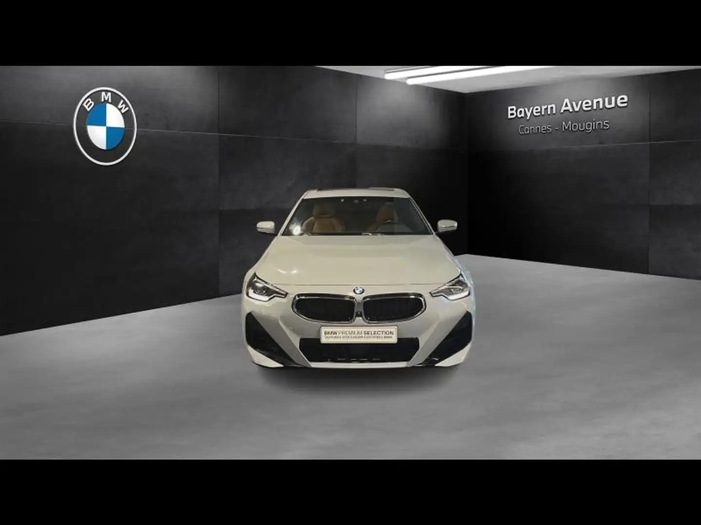 BMW 220 220dA 190ch M Sport Gris - 2