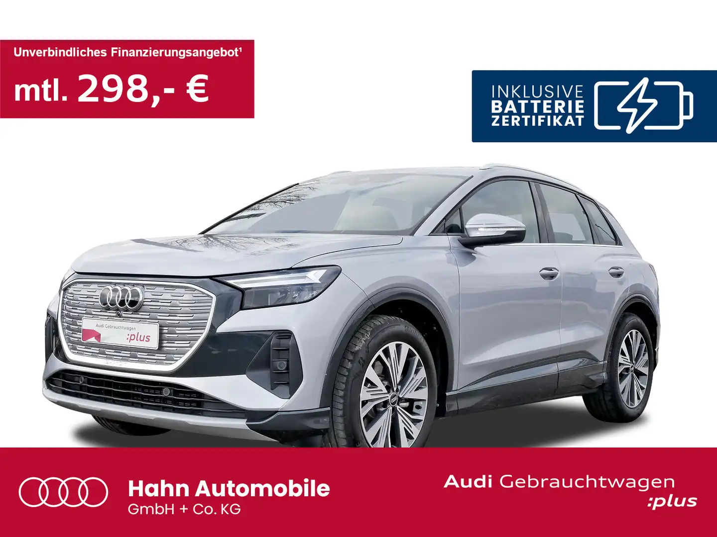 Audi Q4 e-tron 35 Advanced Pano LED GRA Navi Virtual Silber - 1