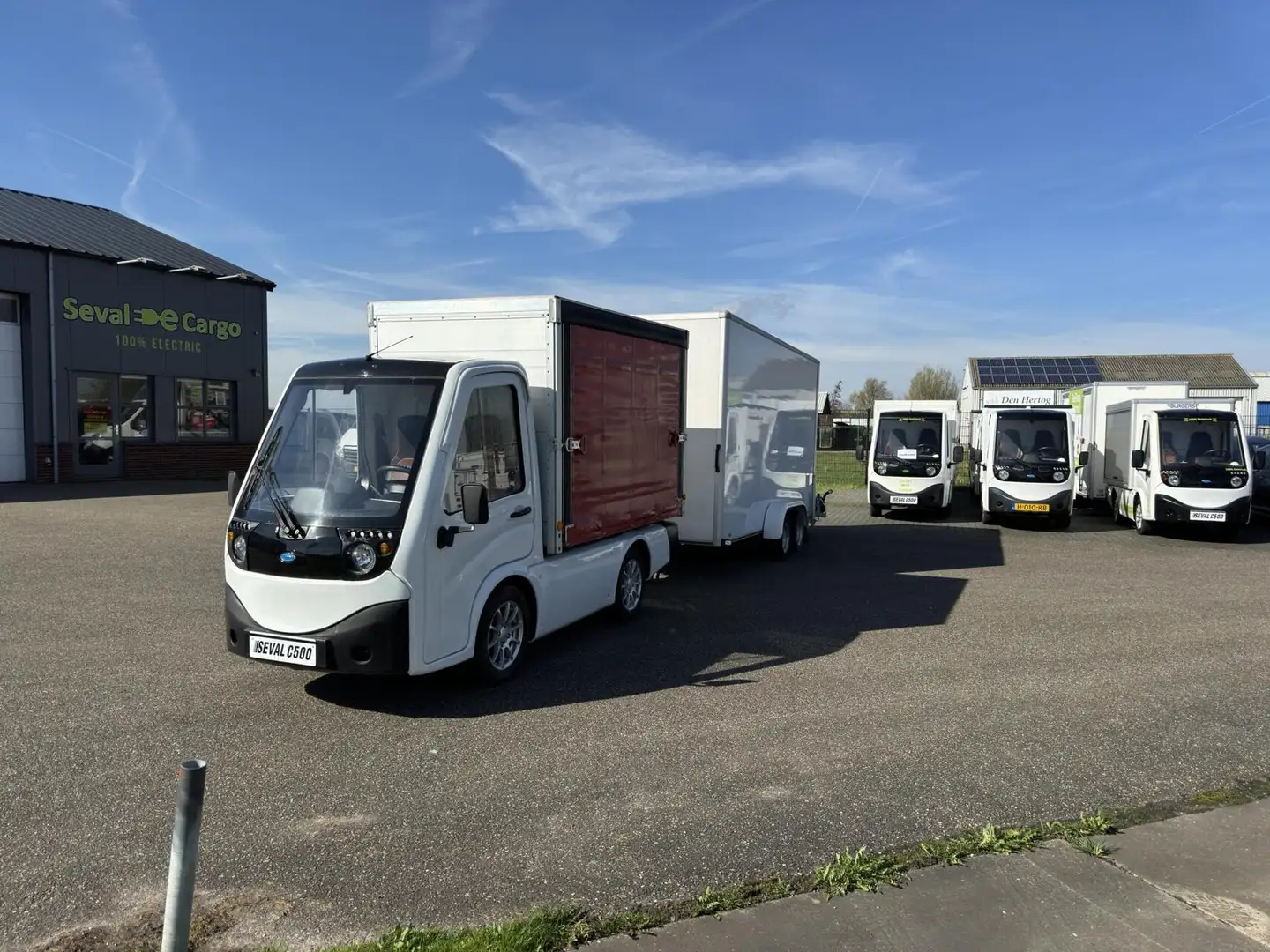 Cenntro Sonstige C500 | Electric | T-kenteken | Wiptrailer Combi Weiß - 2
