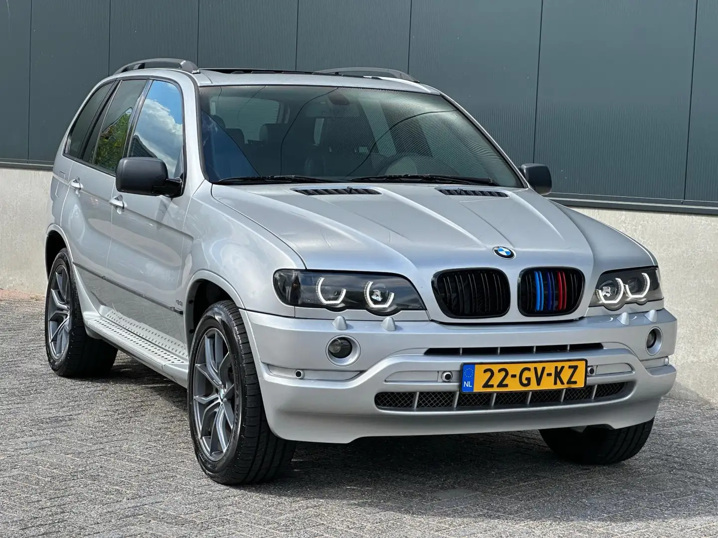 BMW X5 4.4i Executive CARPLAY/NAVI/MEMORY/OPEN-DAK | NETT Grijs - 2
