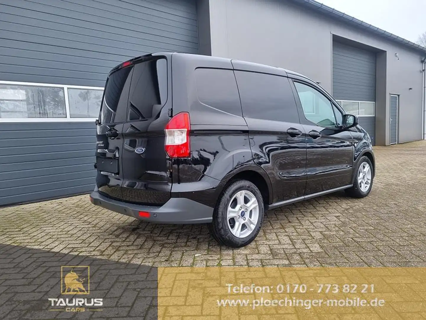 Ford Transit Courier 1.5 TDCi 100PS Limited Klimaautomatik S... Negro - 1