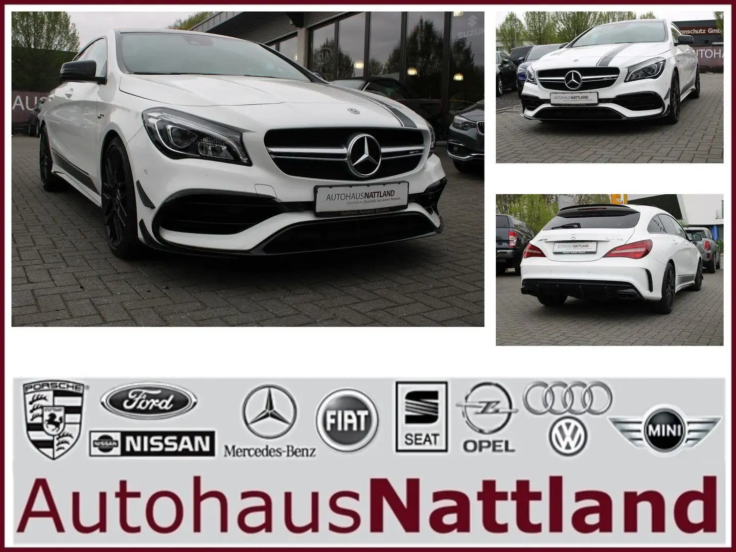 Mercedes-Benz CLA 45 AMG 4Matic Night Edition P Zilver - 1