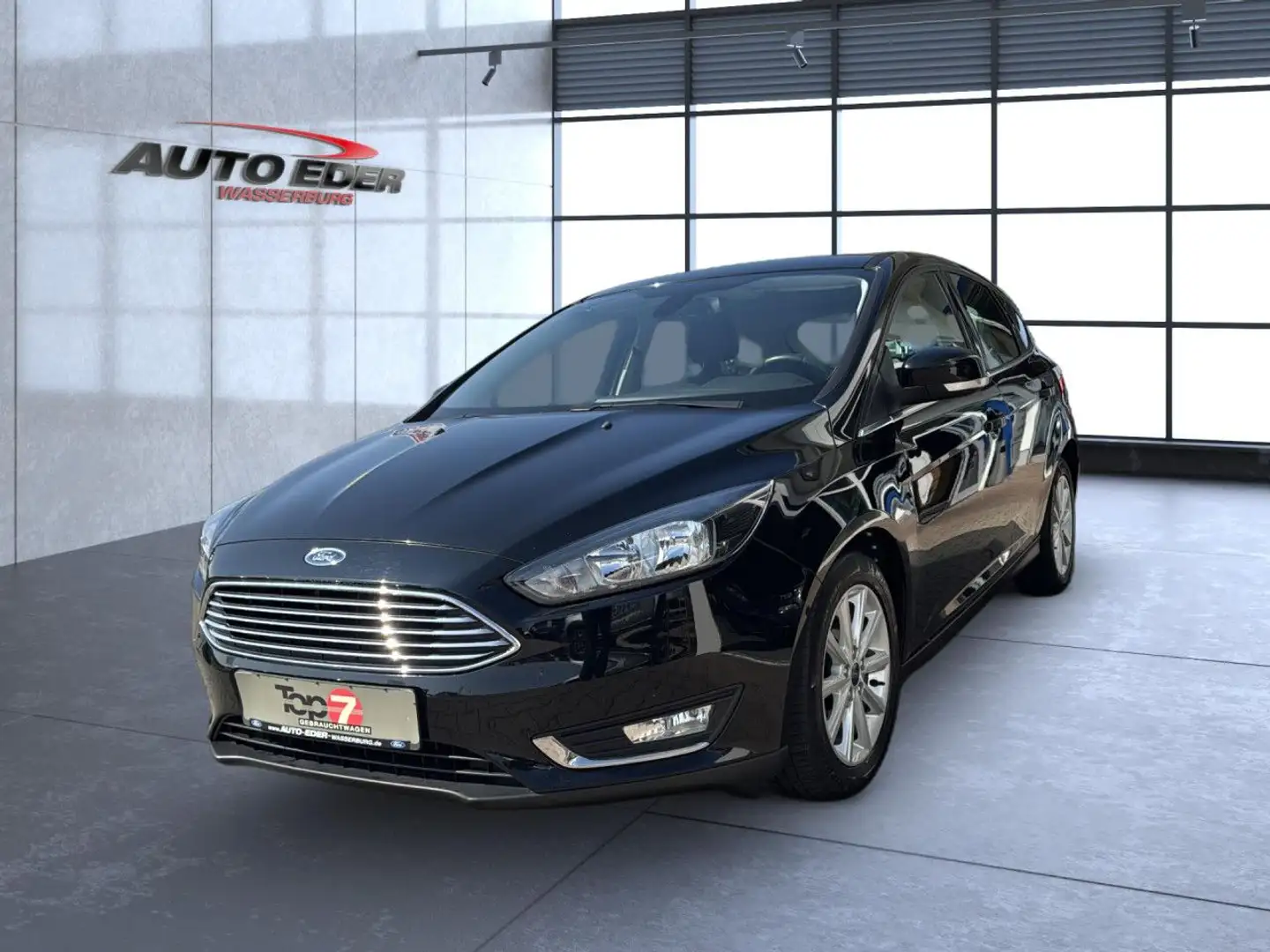 Ford Focus Titanium 1.5 EcoBoost Bluetooth Navi Klima Noir - 2