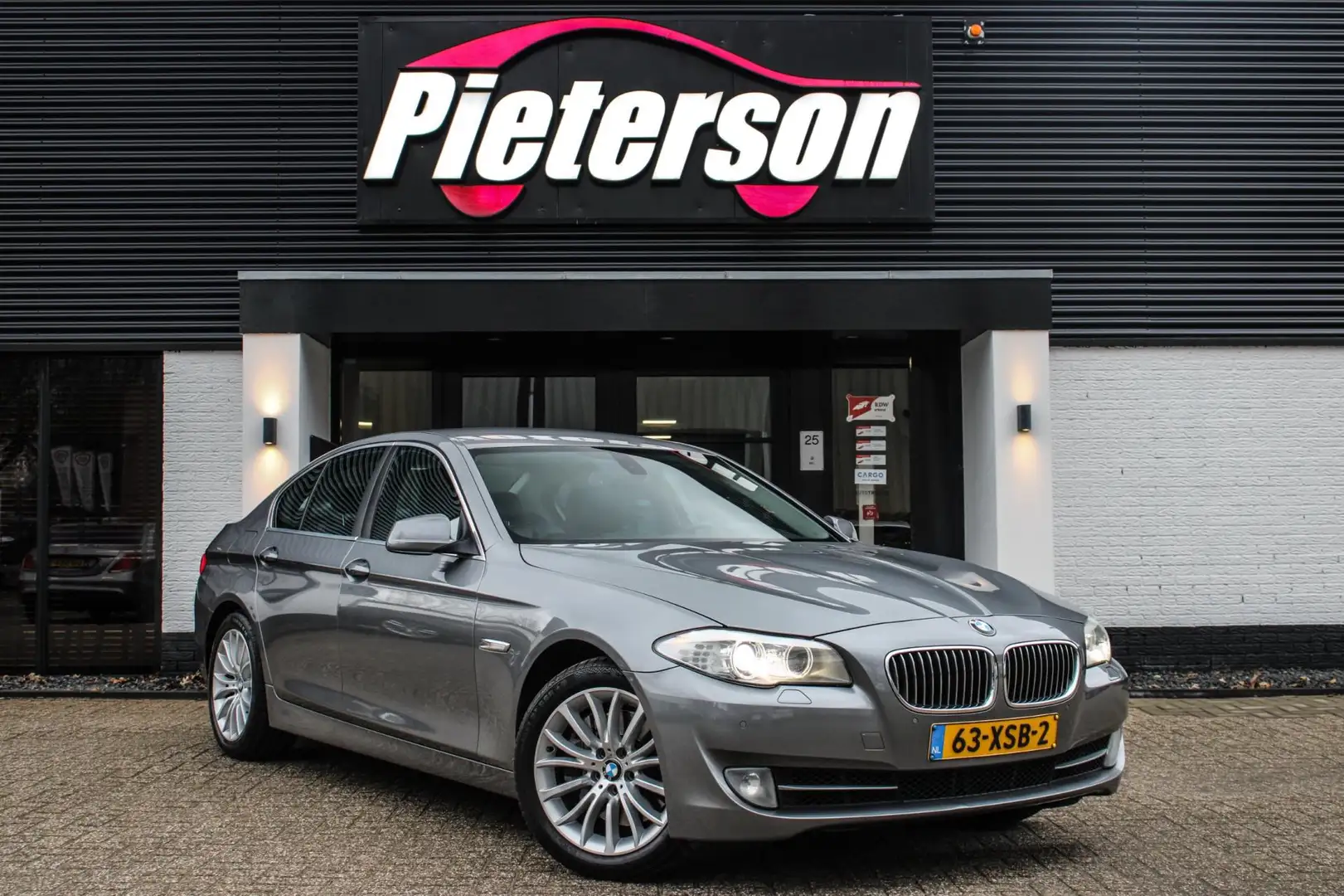 BMW 535 5-serie 535i High Executive NAP CAMERA XENON LEDER Gris - 1