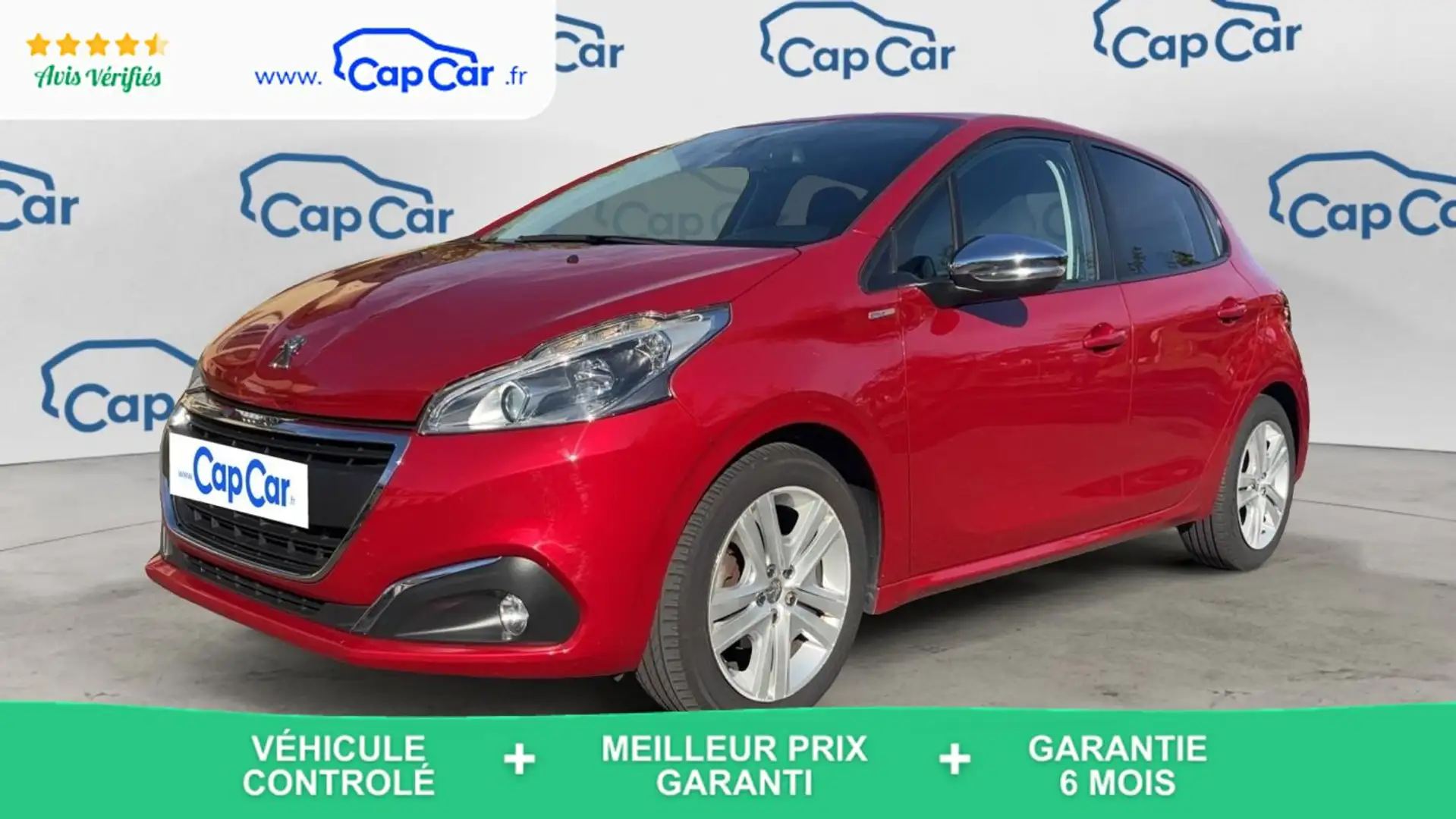 Peugeot 208 II 1.2 PureTech 82 Style Rouge - 1