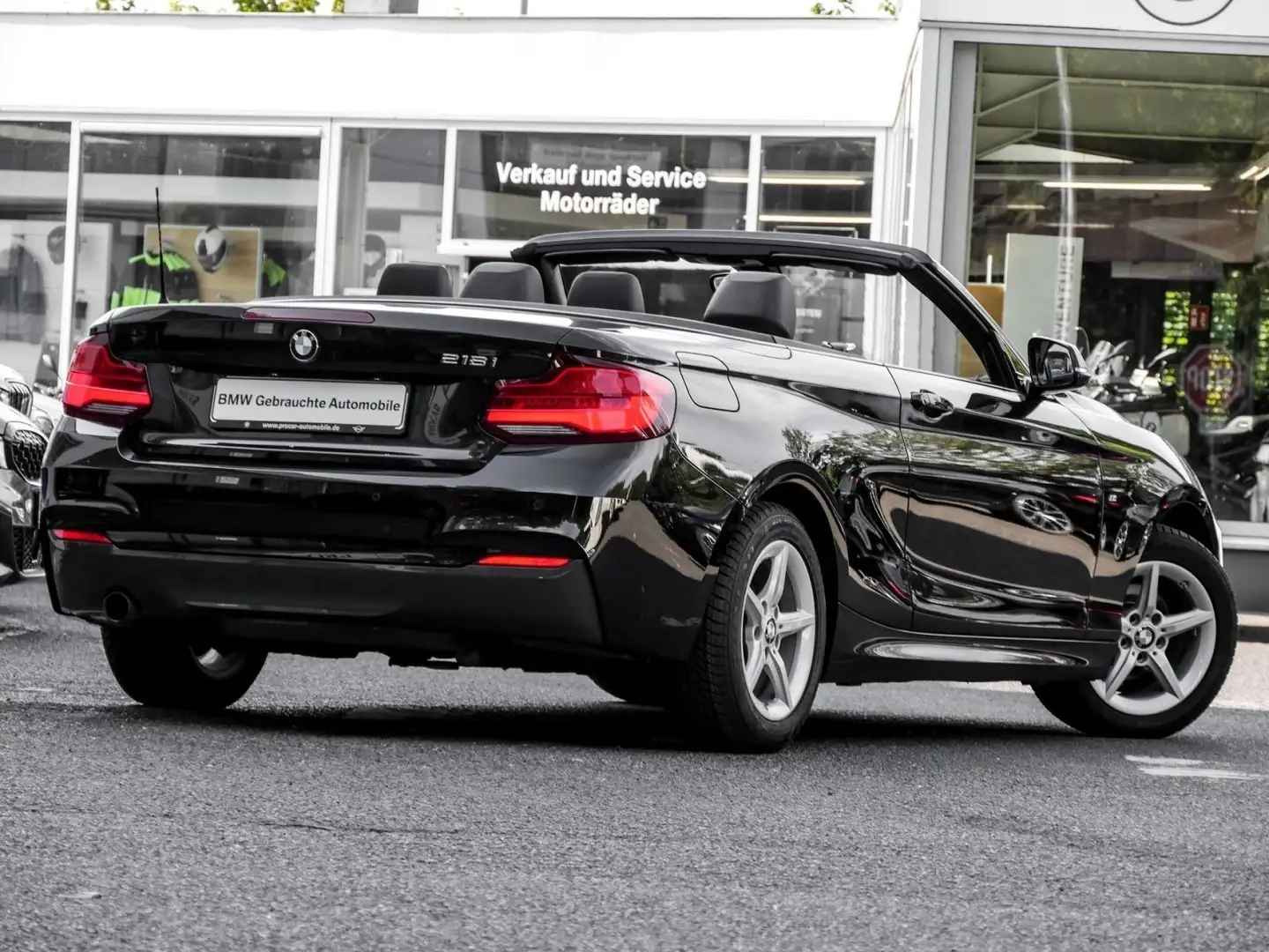 BMW 218 i M SPORT+LEDER+HIFI+KOMFORTZUGANG+SHZ+NAVI+PDC Noir - 2