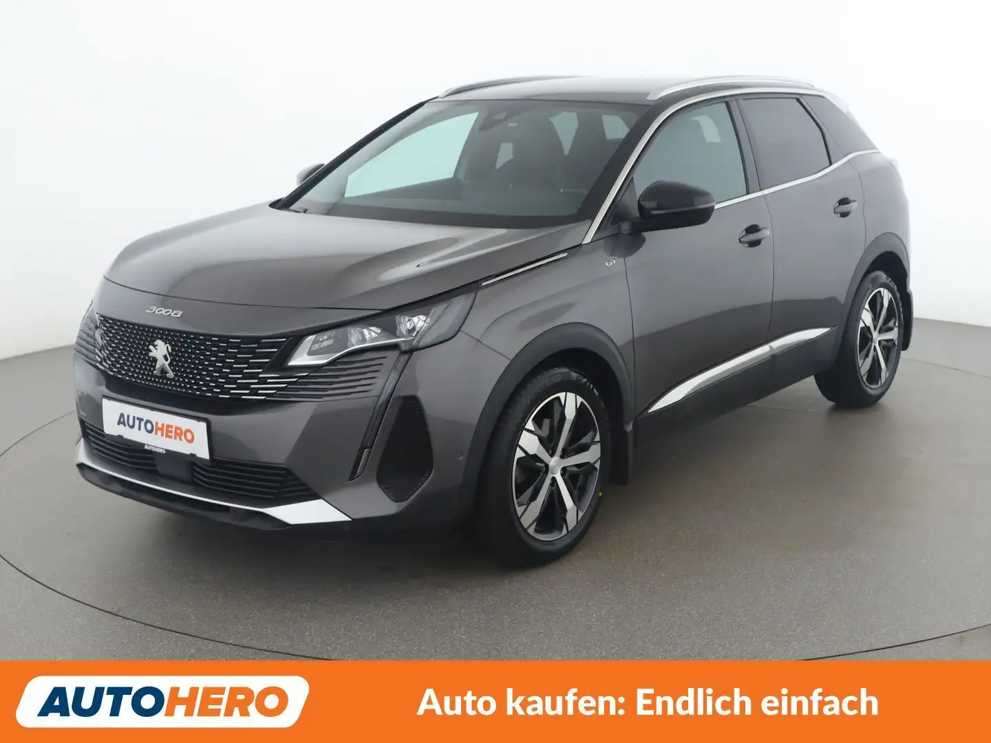 Peugeot 3008 1.5 Blue-HDi GT Grau - 1