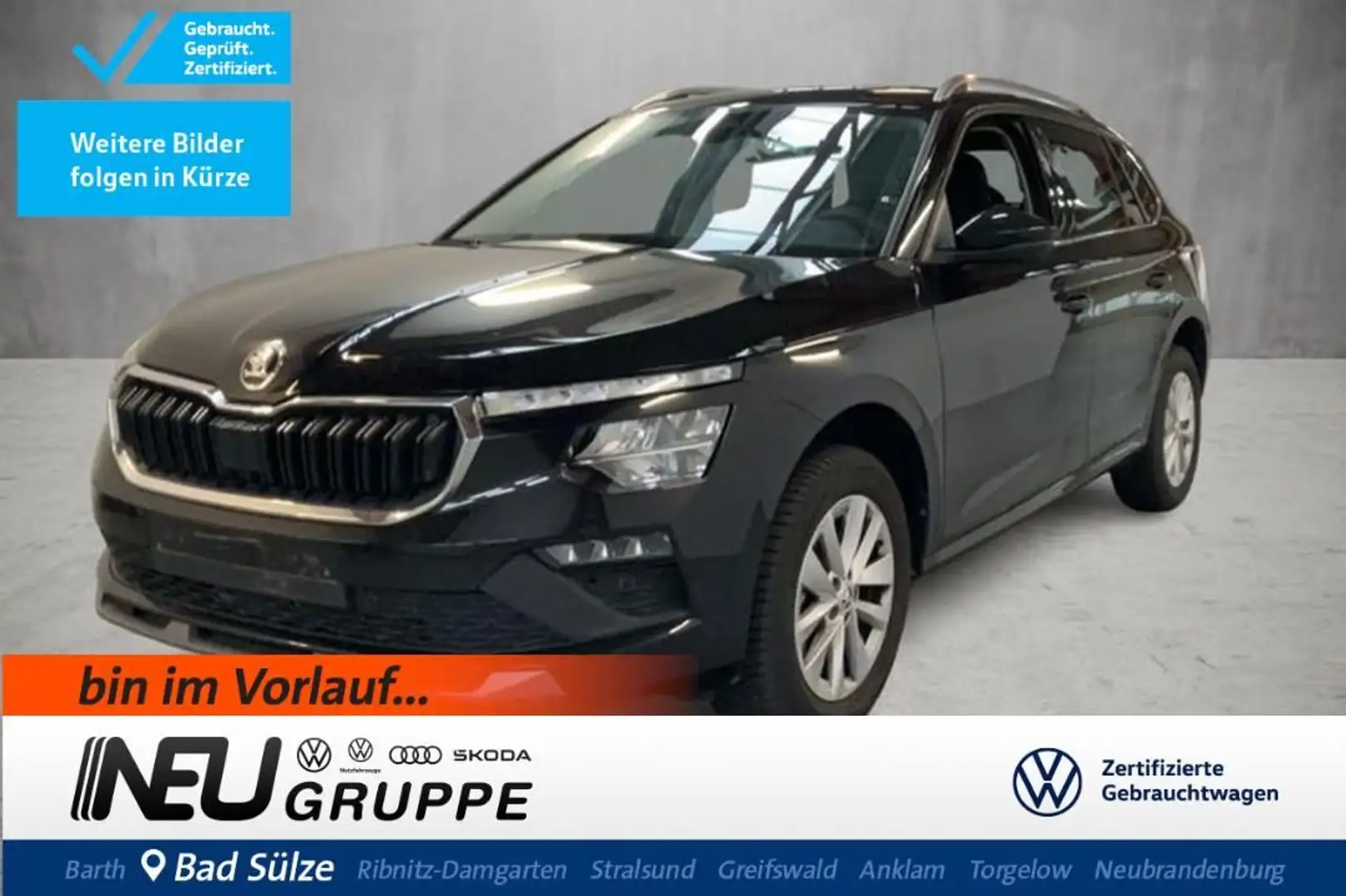 Skoda Kamiq Selection 1.0 TSI DSG LED Rfk ACC Keyless Schwarz - 1