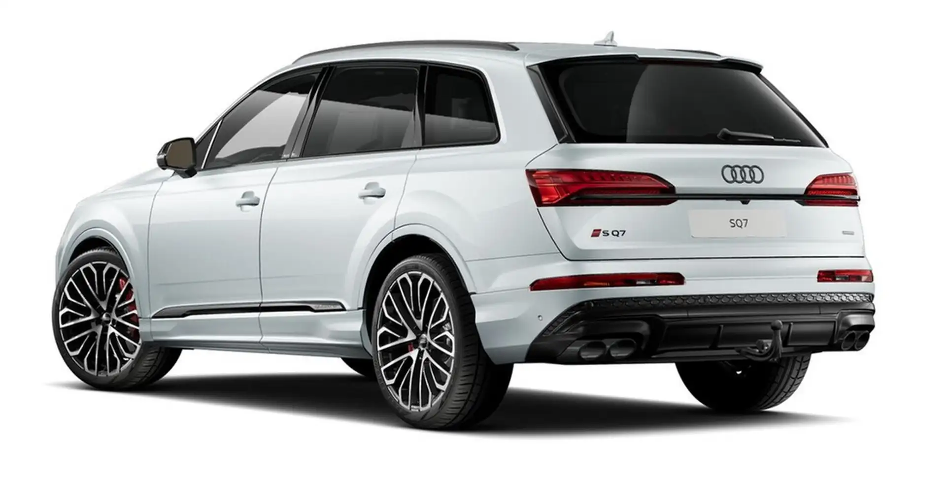 Audi SQ7 TFSI tiptronic Standheizung+Laser+AHK+Pano+Memory+ Plateado - 2