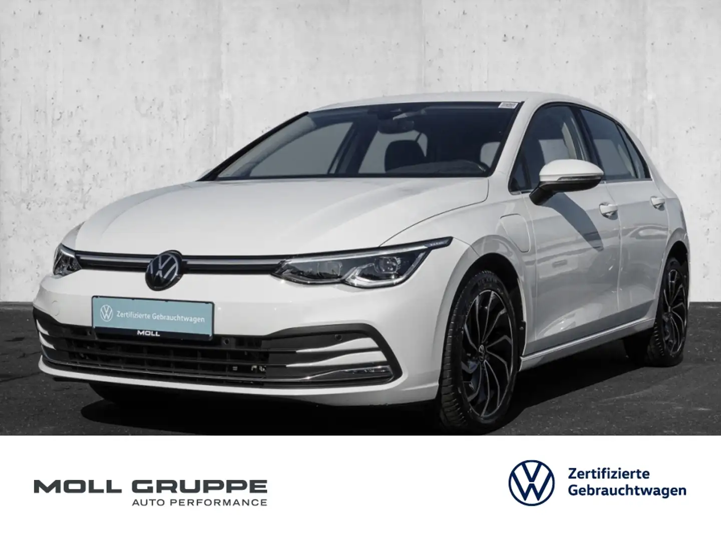 Volkswagen Golf 1.4 eTSI eHybrid DSG Style NAVI LED LM ACC Blanc - 1