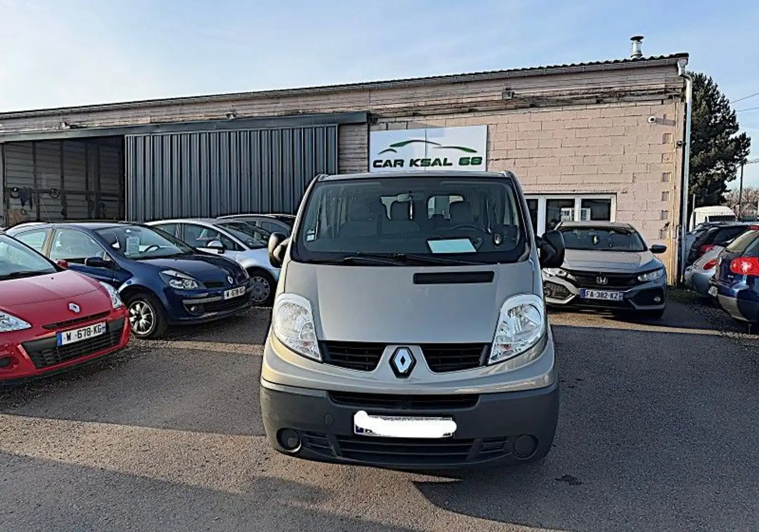 Renault Trafic II PASSENGER L1H1 1000 2.0 DCI 90CH AUTHENTIQUE Gris - 2