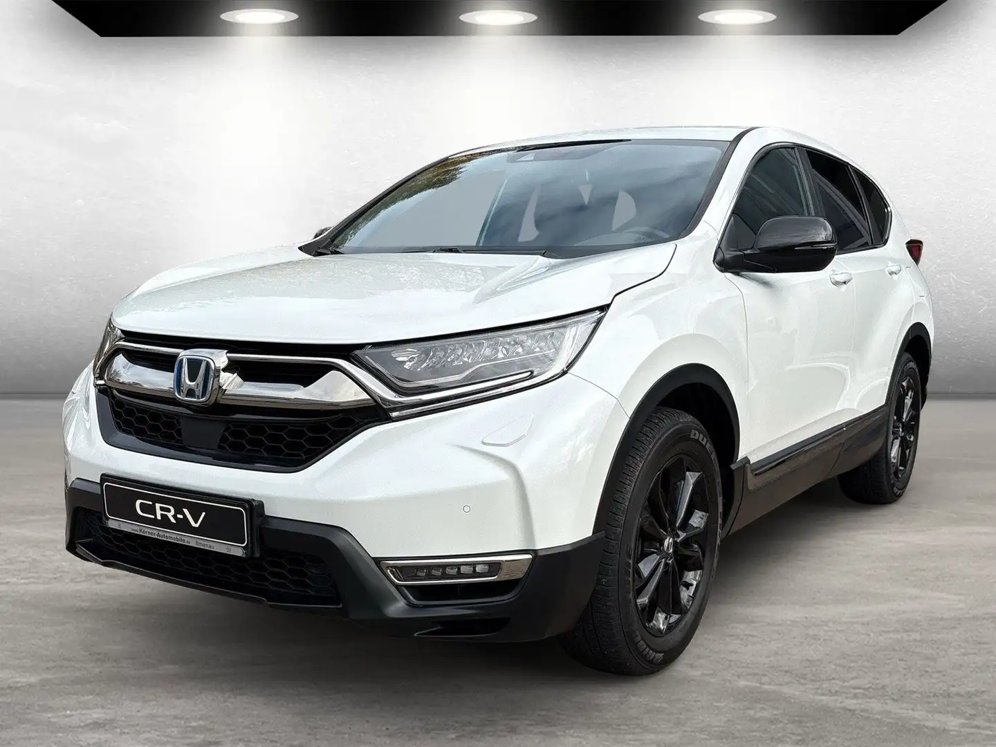 Honda CR-V 2.0 i-MMD HYBRID 4WD Sport Line + Ahk Blanc - 1