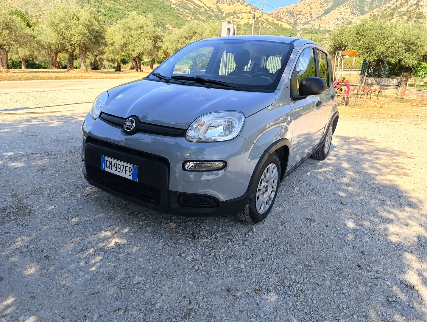 Fiat Panda Panda 1.0 firefly hybrid Garmin s Bleu - 1