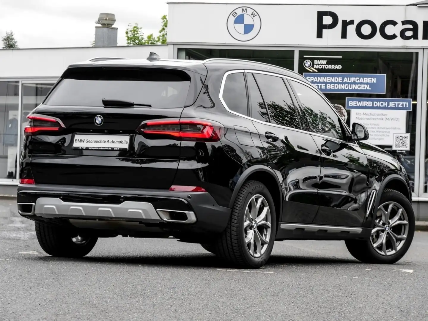BMW X5 xDrive25d  X LINE+HuD+PANO+LASER+DA PORF+360°+AHK Schwarz - 2