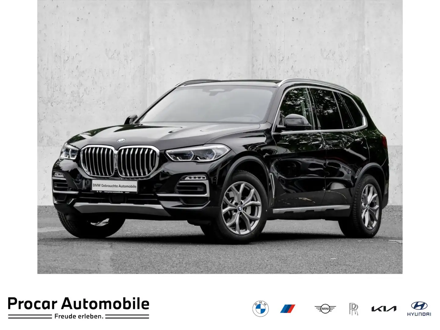BMW X5 xDrive25d  X LINE+HuD+PANO+LASER+DA PORF+360°+AHK Schwarz - 1