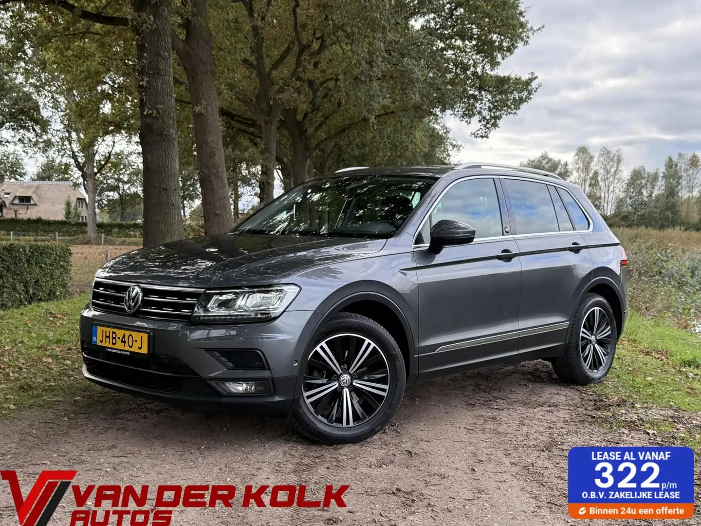 Volkswagen Tiguan 1.4 TSI ACT Highline Automaat Digital Cockpit CarP Grau - 1