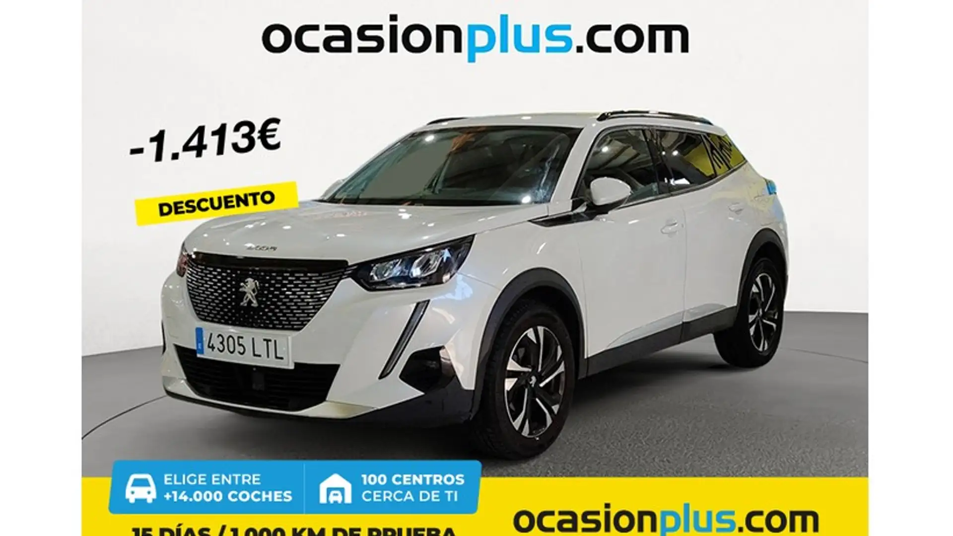 Peugeot 2008 1.2 PureTech S&S Allure Pack EAT8 130 Wit - 1