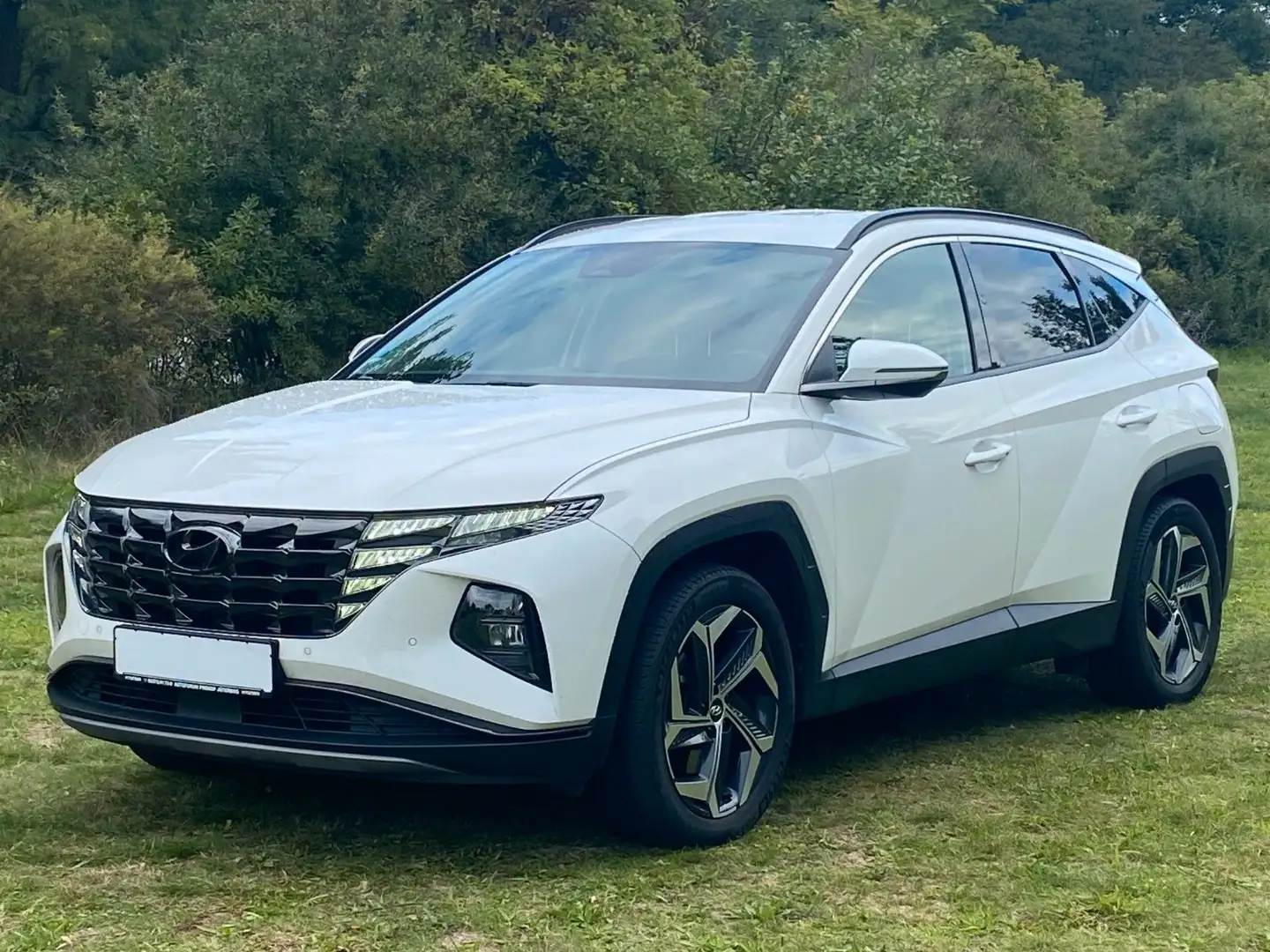 Hyundai TUCSON 1.6 T-GDI PHEV *Navi*ACC*LED*RFKamera* Weiß - 1