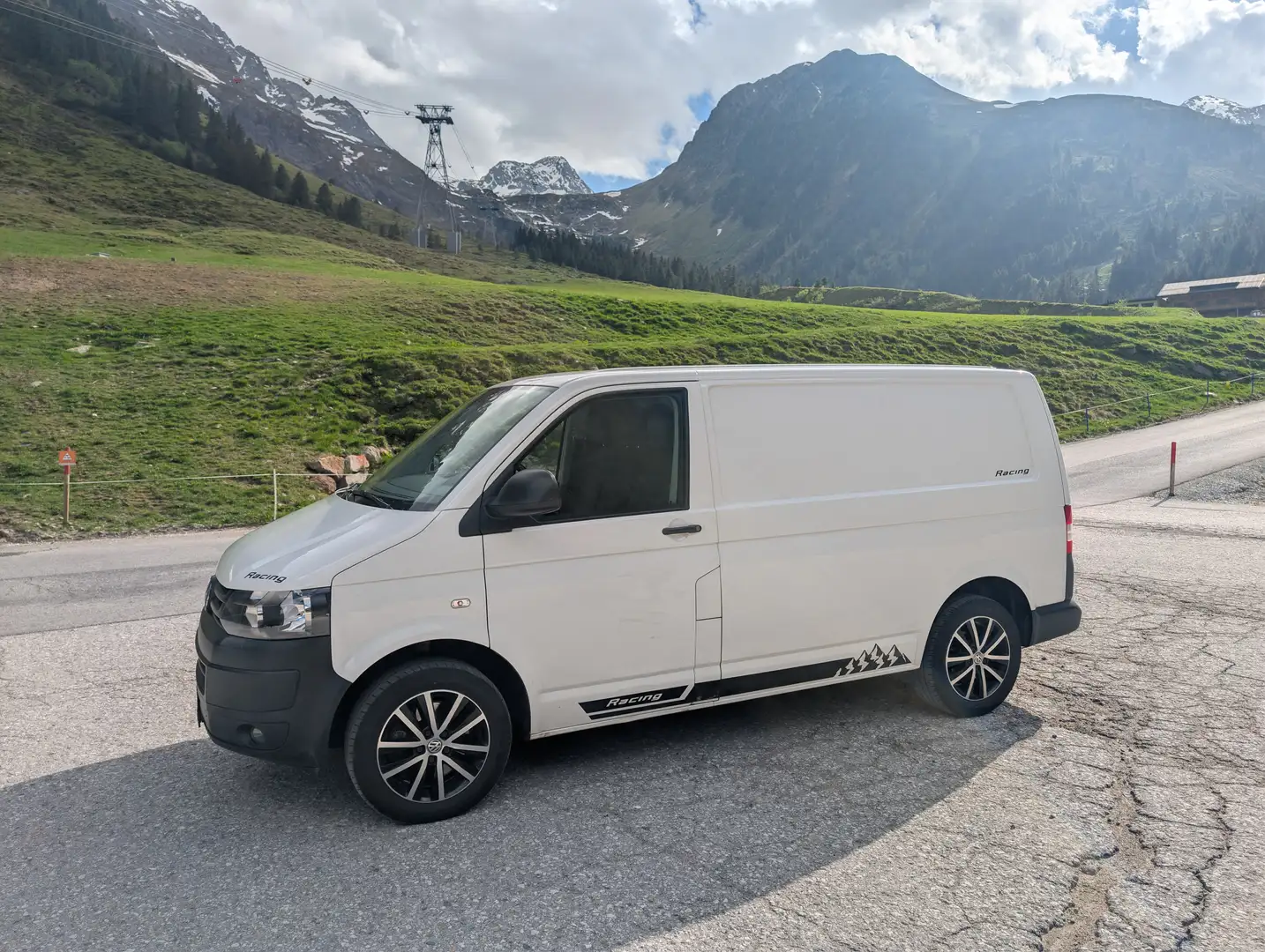 Volkswagen T5 Weiß - 2