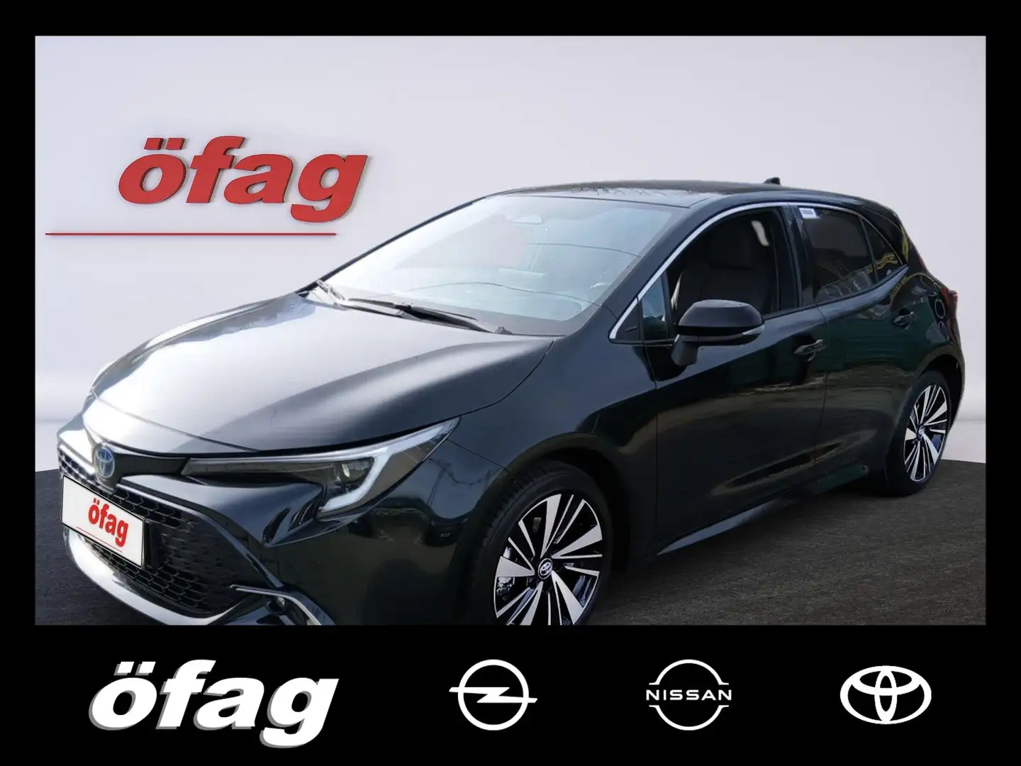 Toyota Corolla 1.8 Hybrid Active Drive LED+SHZ+KeyLess Schwarz - 1
