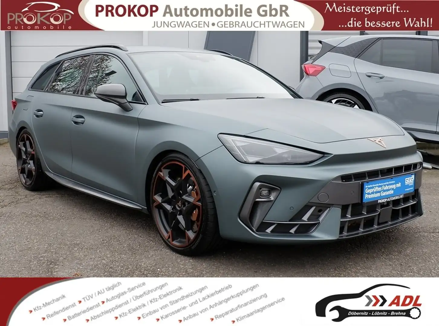 CUPRA Leon Sportstourer VZ Extreme 1.5 e-HYBRID 200kW Matrix Grau - 1