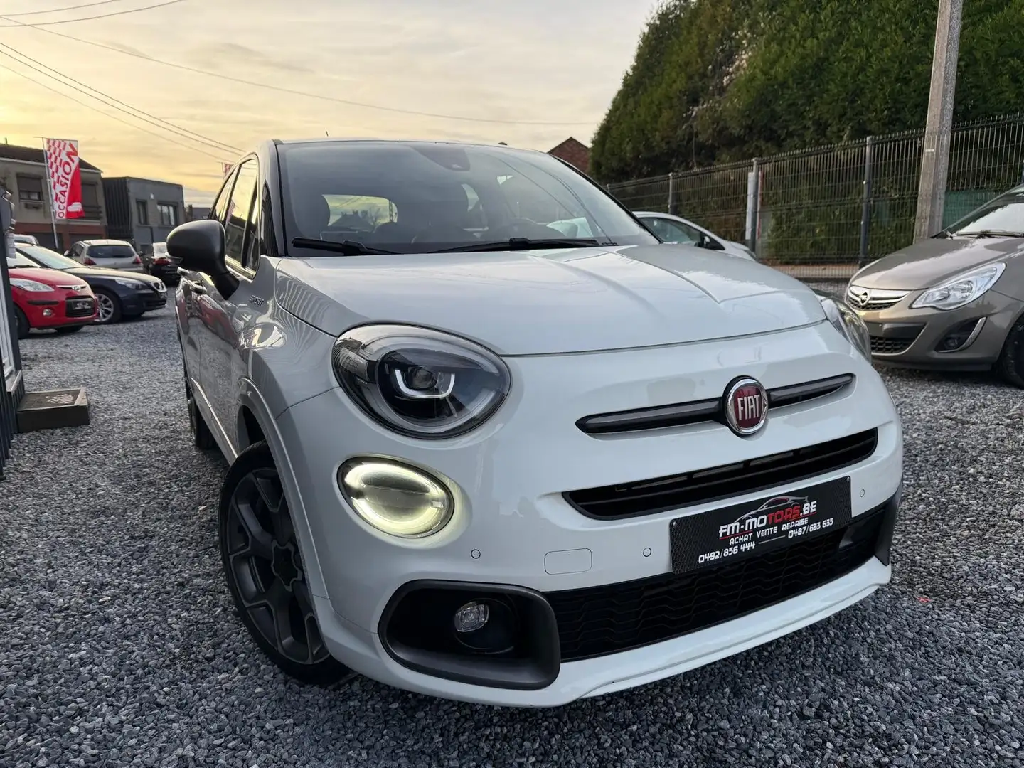 Fiat 500X 500X 1.3 FireFly Sport / 1e Main / Garantie 1 an Wit - 2