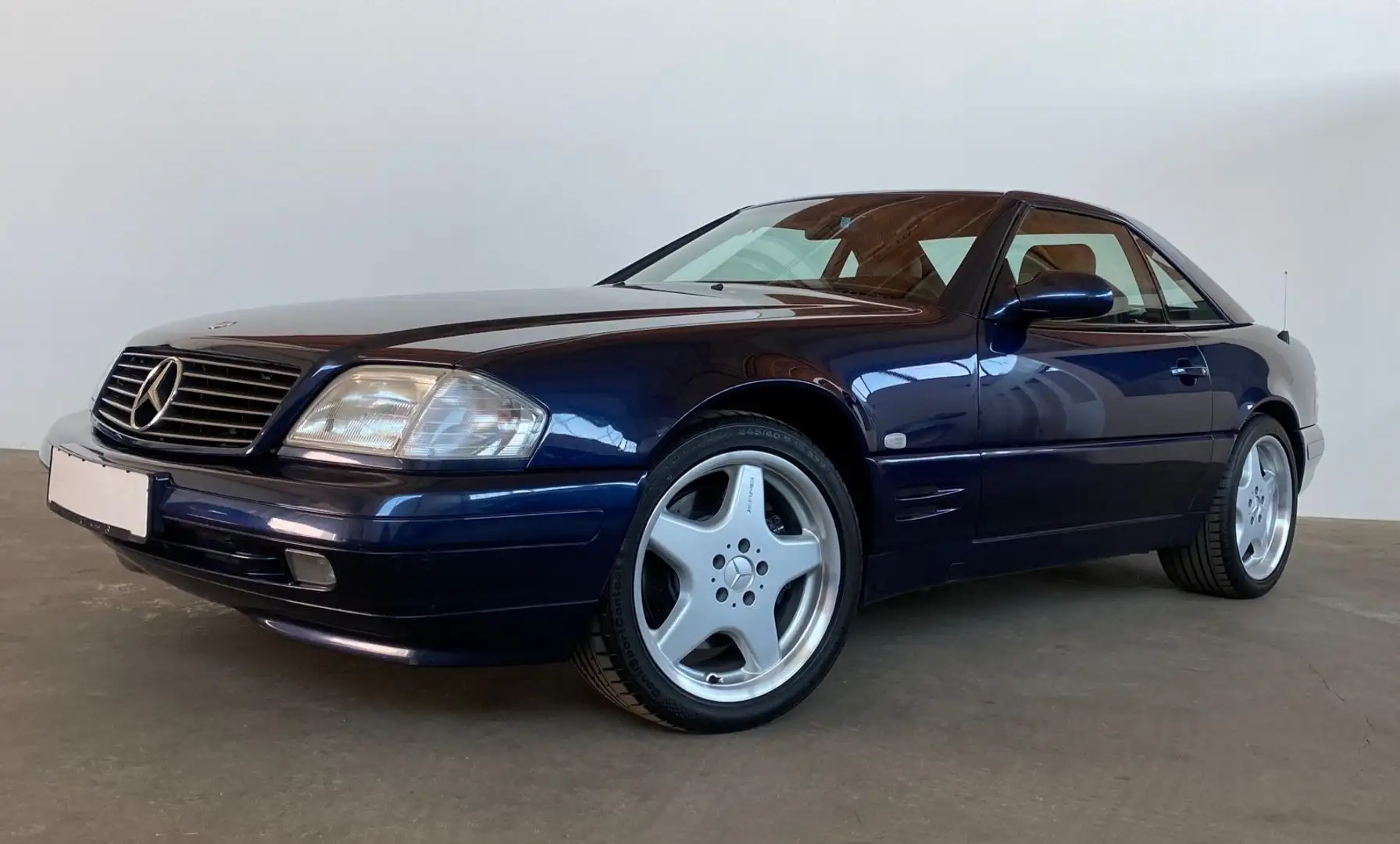 Mercedes-Benz SL 320 R129 V6 FACELIFT II AMG ALU DEUTSCHES FZG Blau - 1