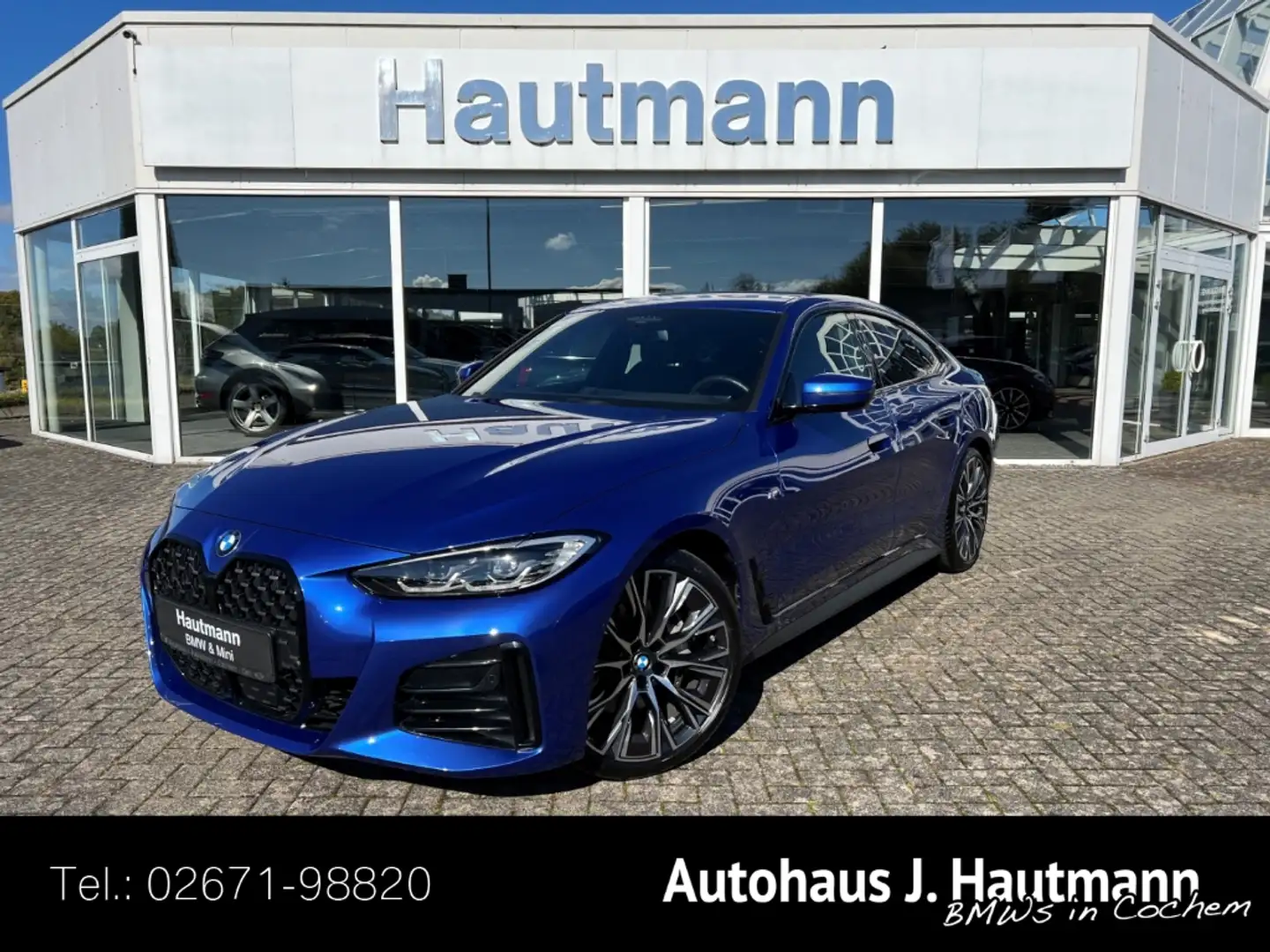 BMW 430 Gran Coupe d xDrive M SPORT +NP:83.300€+AHK+ Bleu - 1