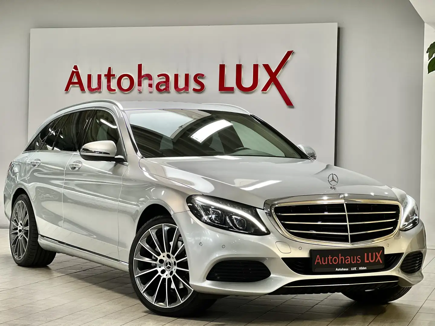 Mercedes-Benz C 220 T*DIESEL*AHK*AMBIENTE*SPUR*TOTW*LED*NAVI* Argent - 1