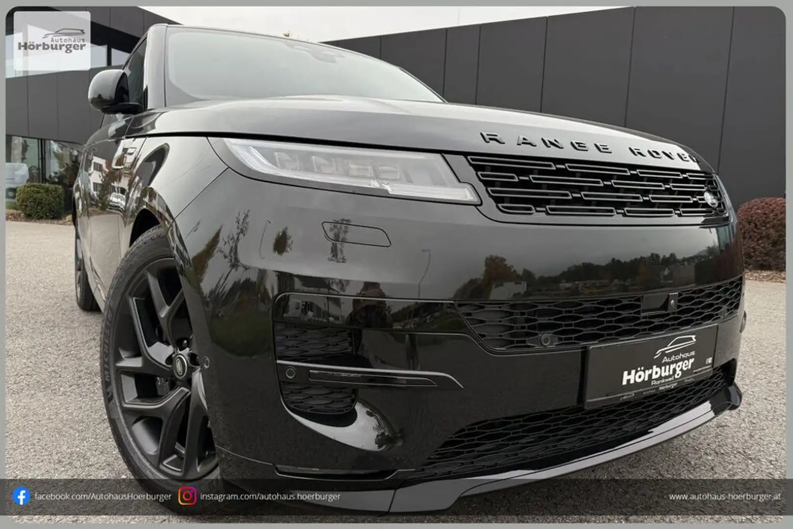 Land Rover Range Rover Sport P460e PHEV AWD Dynamic HSE Aut. Schwarz - 1