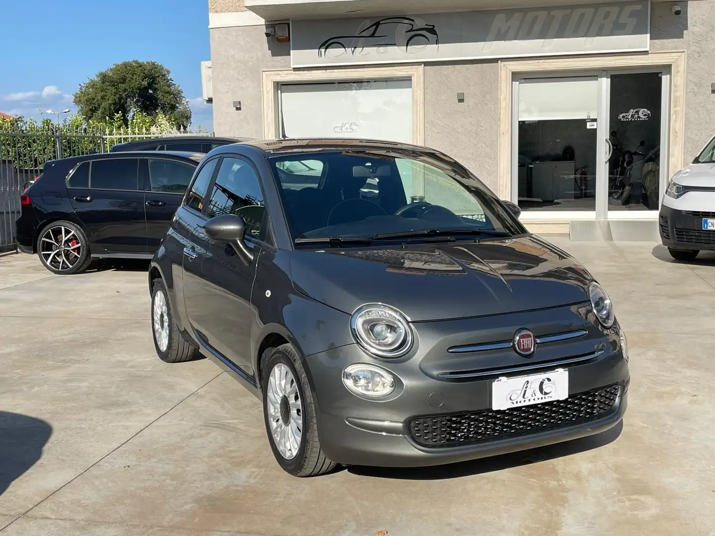 Fiat 500 1.0 Hybrid Lounge Gris - 1