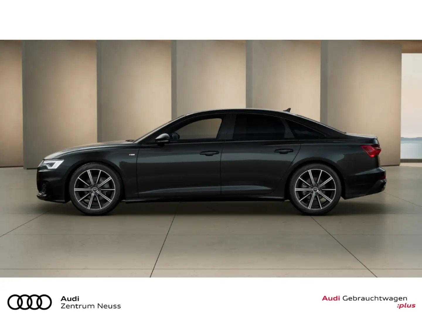 Audi A6 Lim. 40 TDI S line Zwart - 2